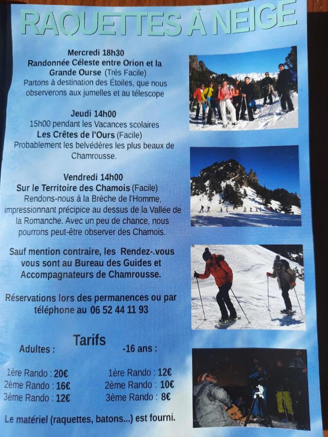 La Petite Foret Chamrousse 1700 Eksteriør bilde
